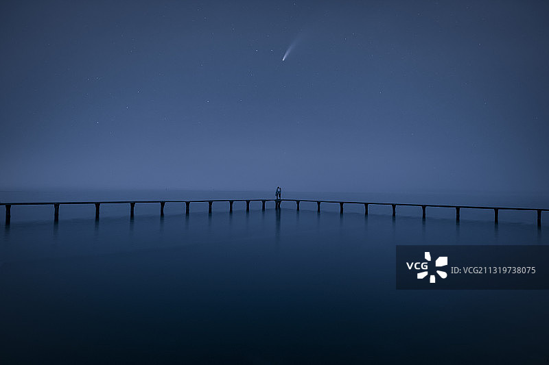 彗星来的那一夜图片素材
