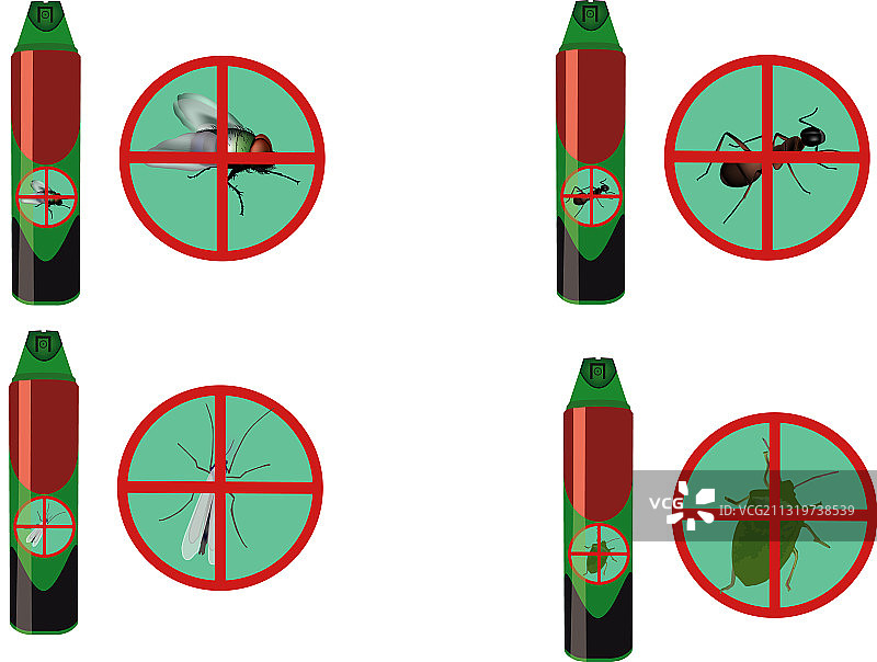 家用和工业用喷雾罐图片素材