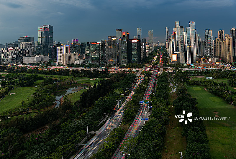 南山科技园全景图片素材