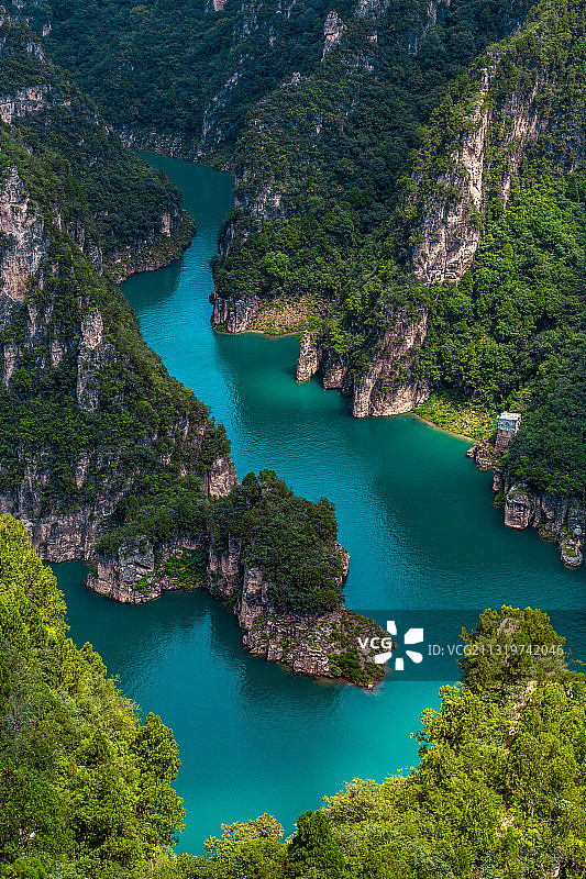 河南焦作青龙峡风景区图片素材