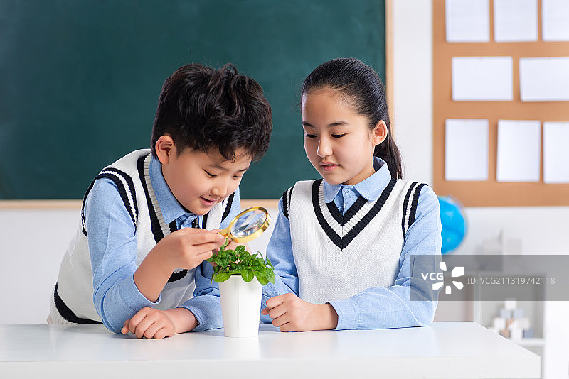 课堂上小学生图片素材