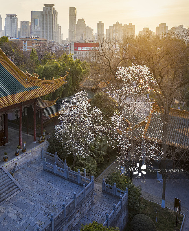 朝天宫晨曦图片素材