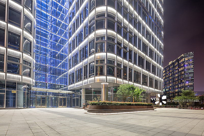 上海北外滩城市建筑群汽车广告背景图图片素材