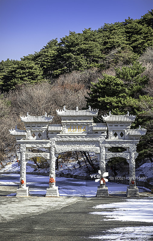 千山五龙宫景区图片素材