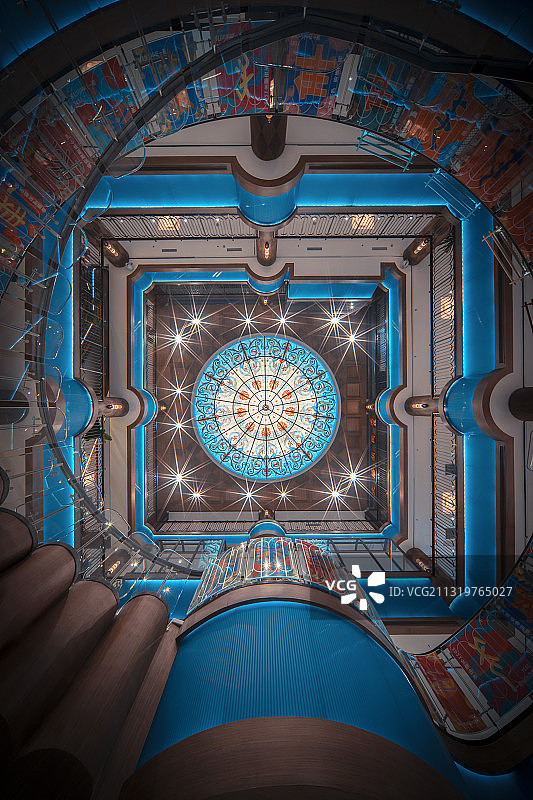 建筑空间穹顶图片素材