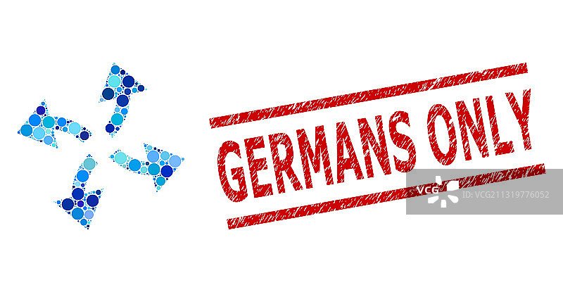 纹理仅限德国人印章打印和离心图片素材