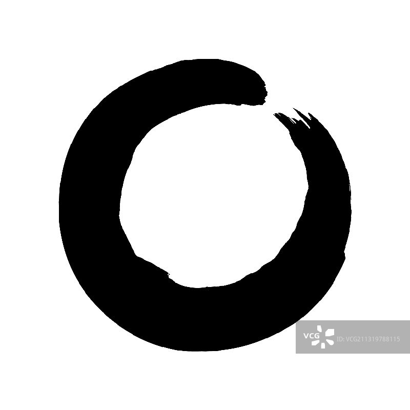 圆相禅宗佛教符号图片素材