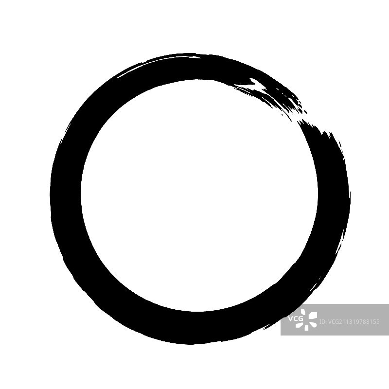 圆相禅宗佛教符号图片素材