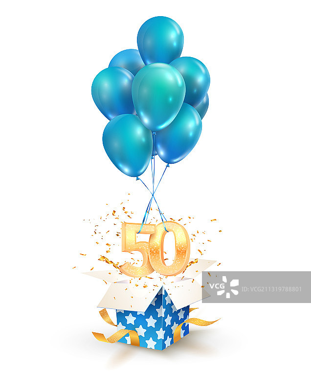 50周年庆典祝福图片素材