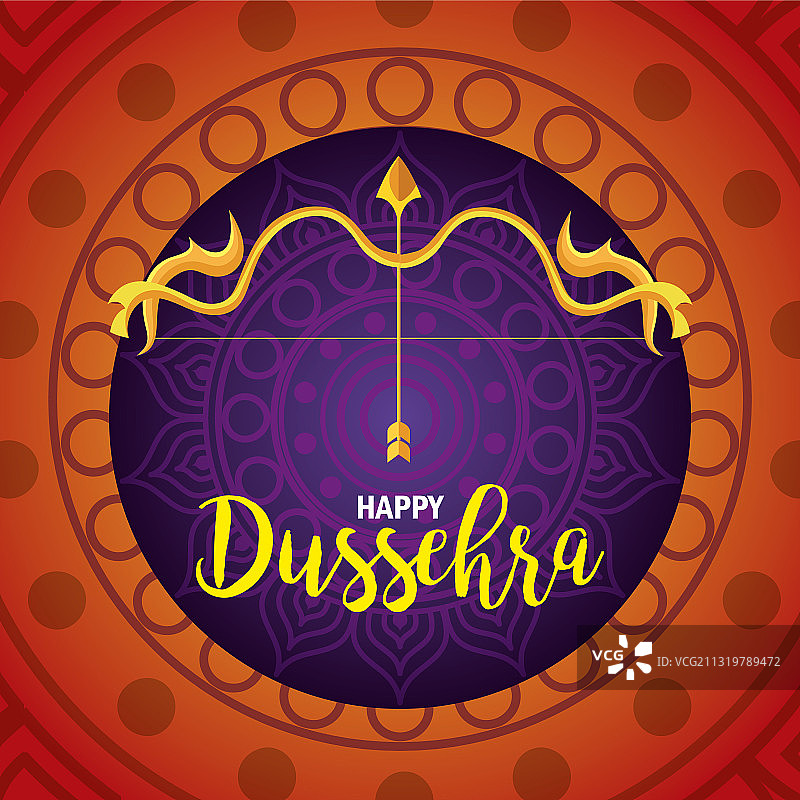 快乐十胜节金色箭矢拱门图片素材