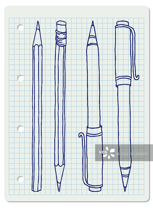 笔和铅笔图片素材