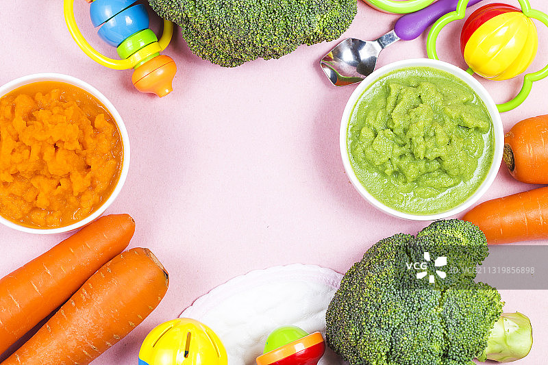 儿童蔬菜辅食图片素材