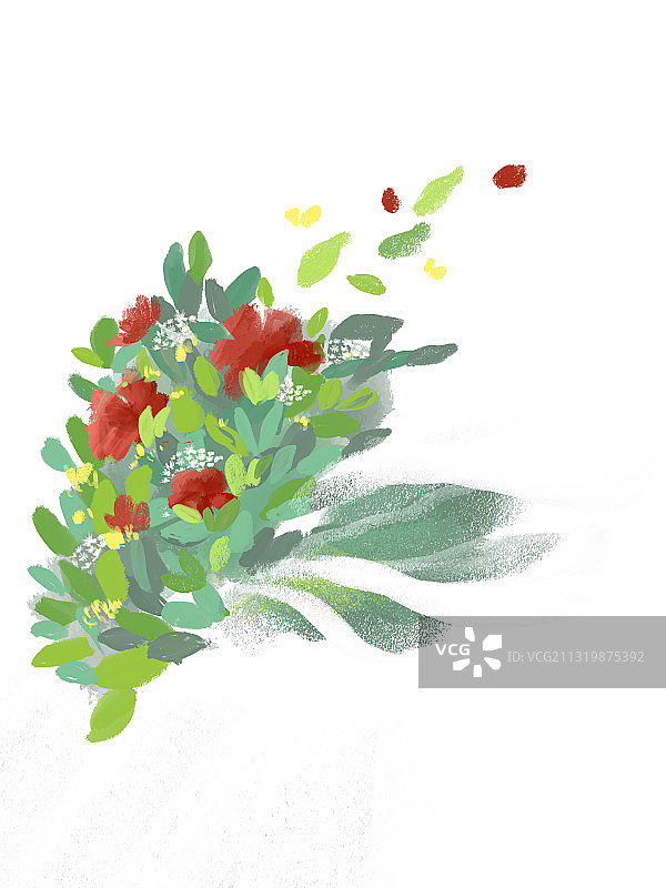 三八节美丽花束图片素材