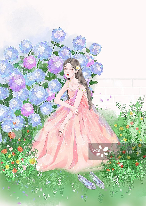 女孩子图片素材