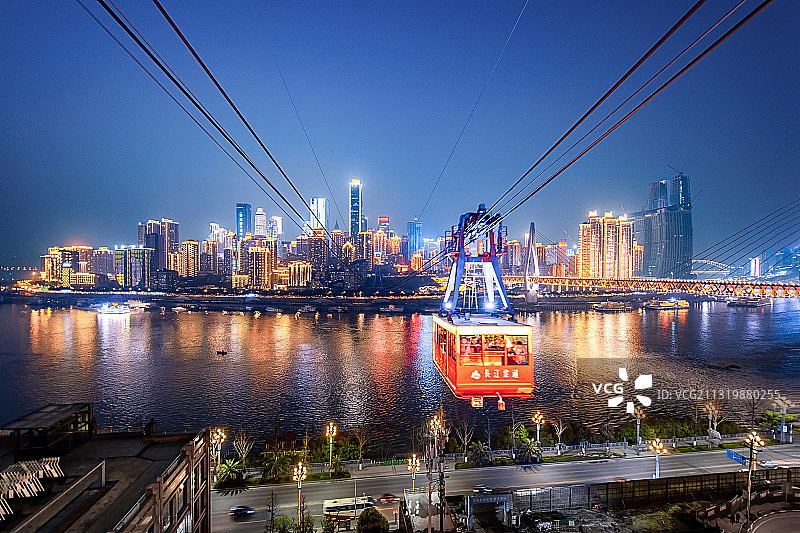 重庆长江索道图片素材