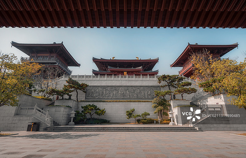 江苏省南京市牛首山佛顶寺图片素材