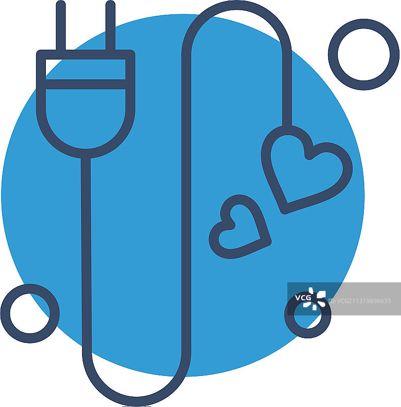 数据线图标图片素材