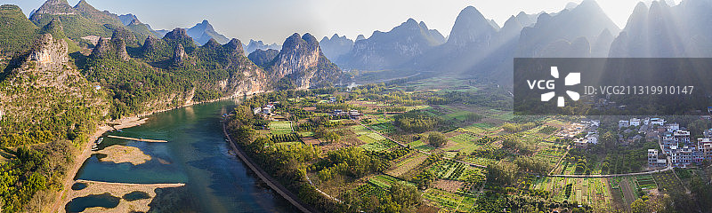 桂林冠岩风景区图片素材