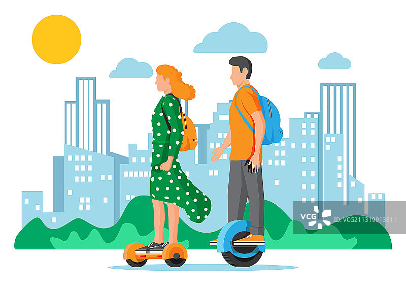 生态城市交通图片素材