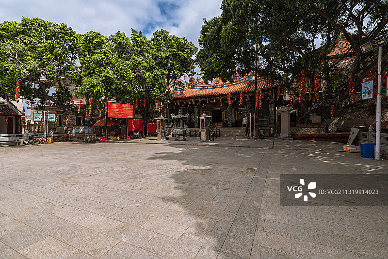 泉州蟳埔村妈祖庙图片素材