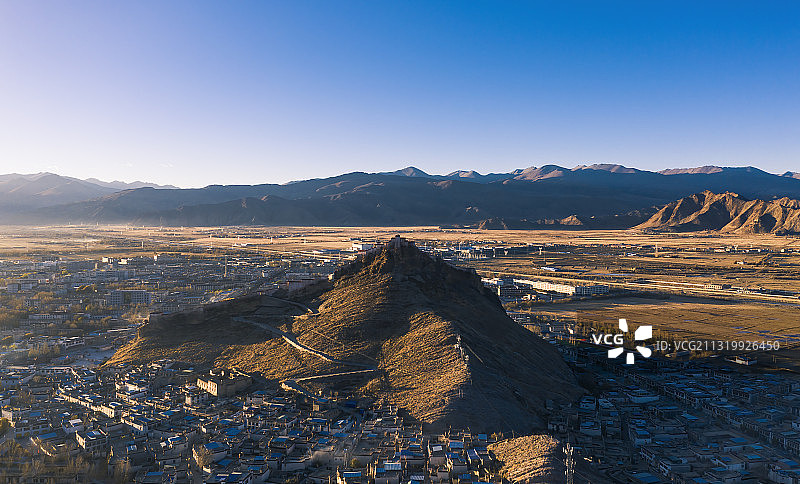 江孜宗山图片素材