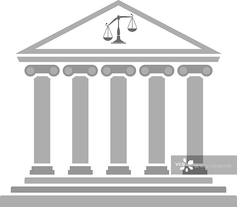 法院大楼图标图片素材
