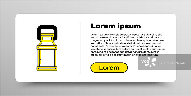 线稿牛奶罐图标，白色背景图片素材