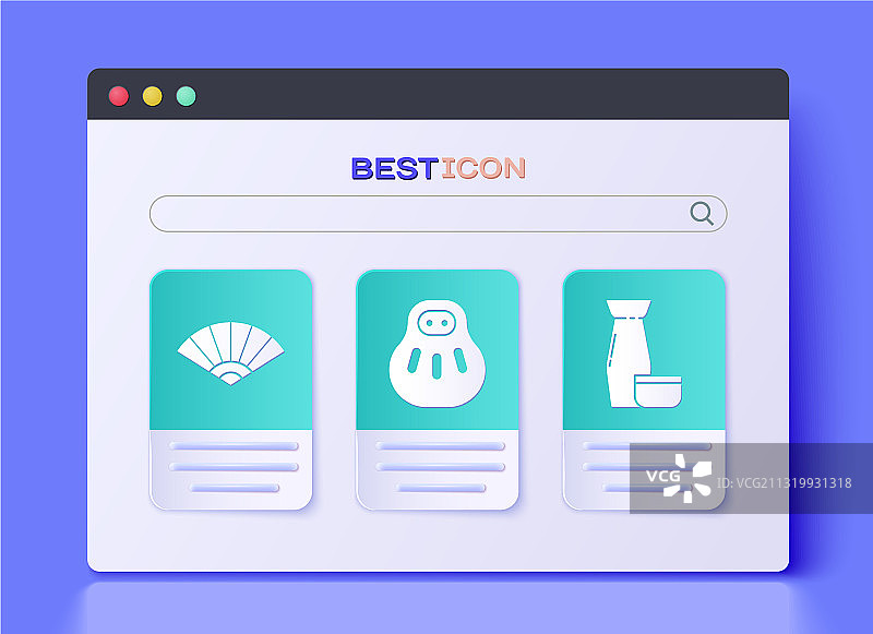 招财猫日式中式纸艺图片素材