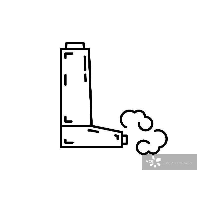 医疗海报用吸入器图标图片素材