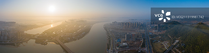 珠海斗门城市风光图片素材