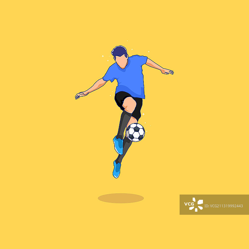 足球运动员图片素材