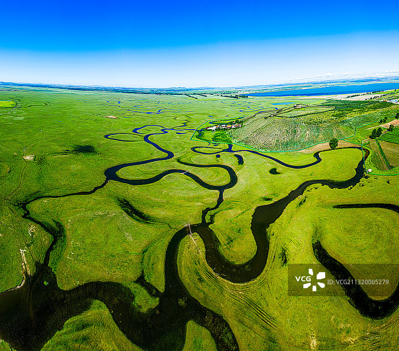 河北沽源滦河神韵自然风光图片素材