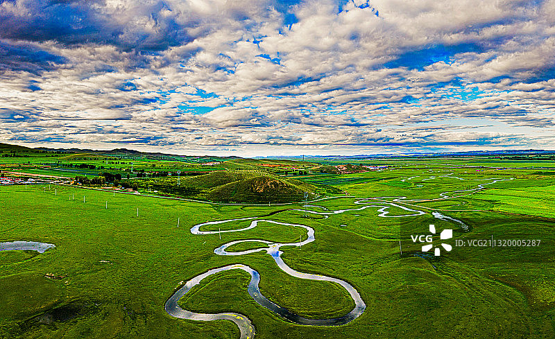 河北沽源滦河神韵自然风光图片素材