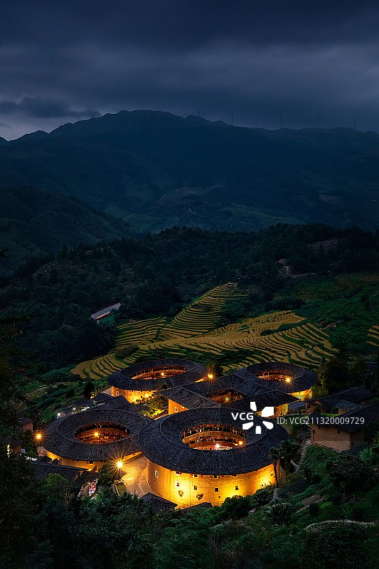 《田螺坑土楼》 摄影/胡杨牧风图片素材