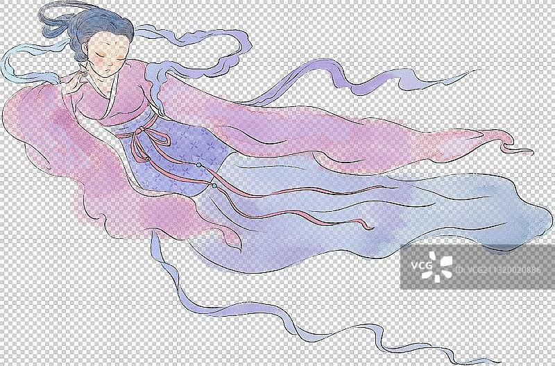 仙女元素嫦娥图片素材