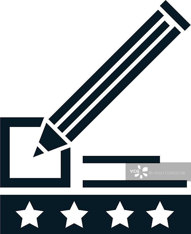 美国选举投票清单铅笔标记图片素材