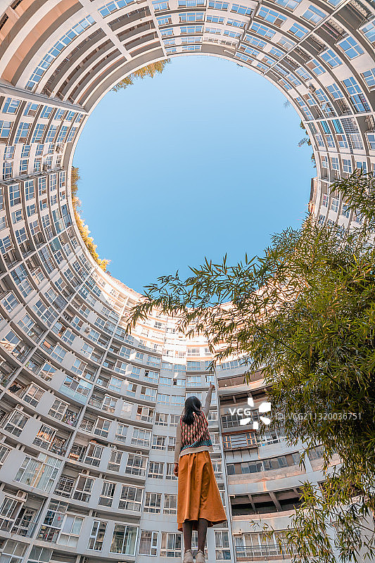 情人节的围楼图片素材