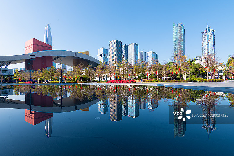 深圳市民中心图片素材