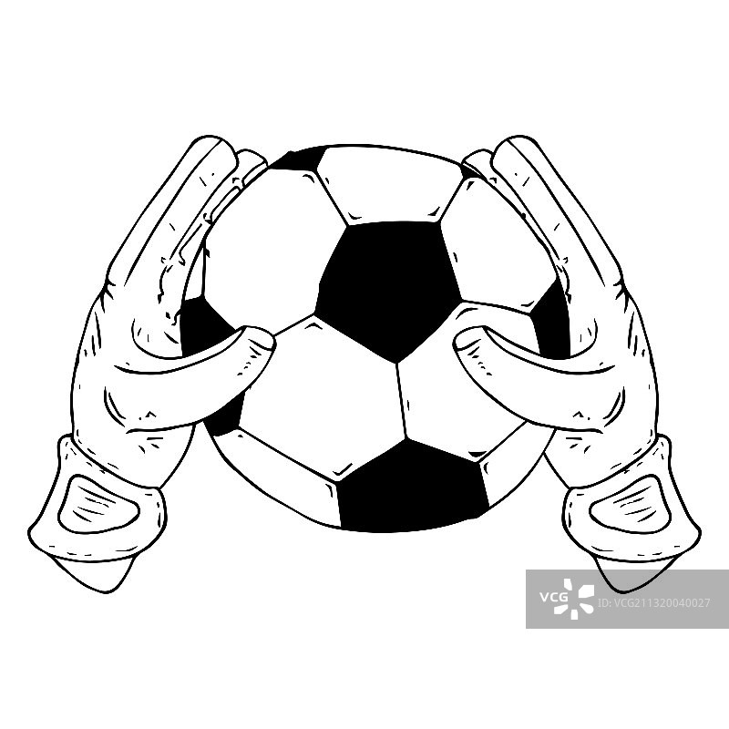 守门员手套图标图片素材