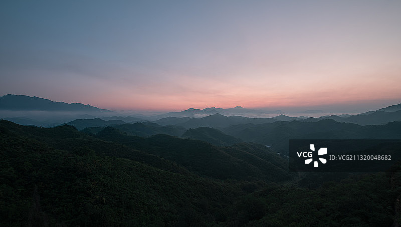北京密云蟠龙山自然风光图片素材
