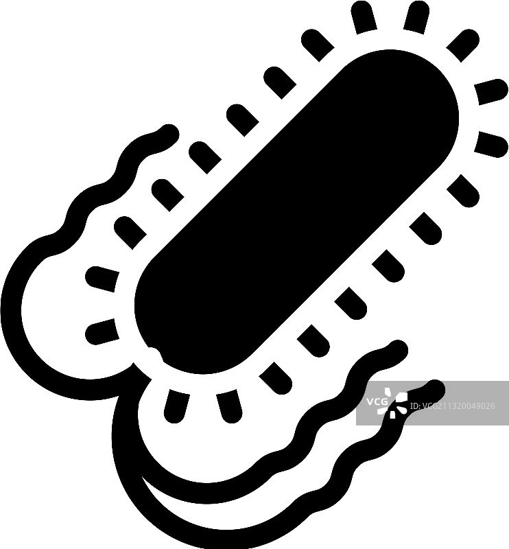 沙门氏菌细菌标志符号图片素材