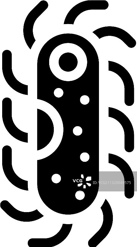 原生动物疟疾字形图标图片素材