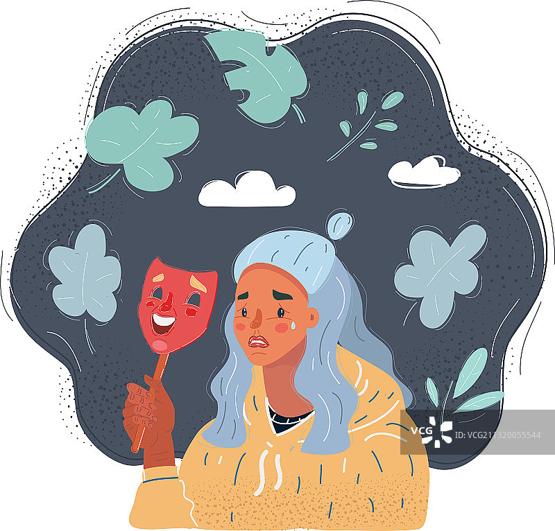 年轻女人微笑图片素材