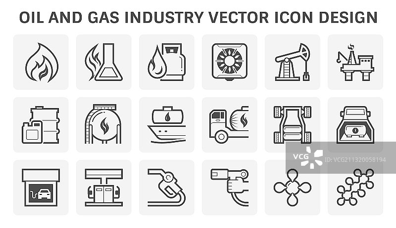 油气行业与加油站服务图片素材
