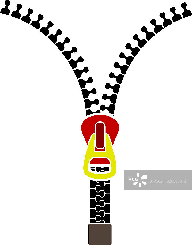 缝纫拉链线条图标图片素材