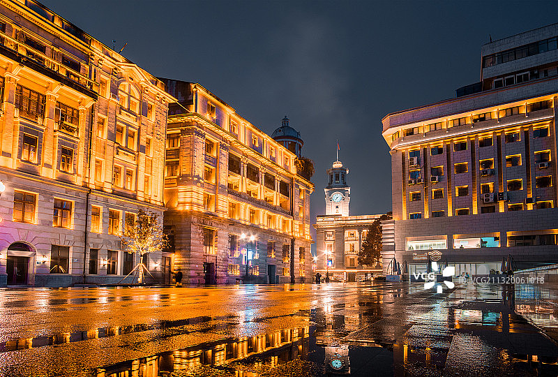 武汉江汉路步行街图片素材