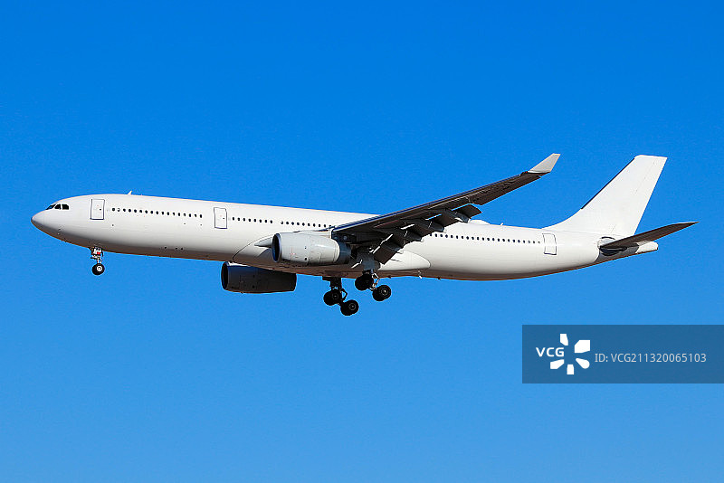 空客A330飞机降落素材图片素材