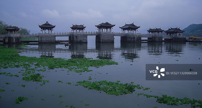 潮州广济桥图片素材
