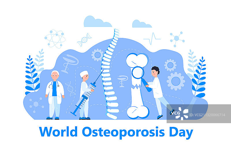 世界骨质疏松日概念骨关节炎图片素材