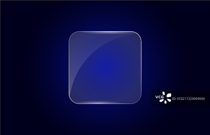 逼真透明玻璃板图片素材